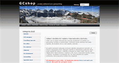 Desktop Screenshot of geocachingshop.cz